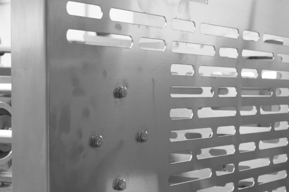 paratie in acciaio inox per industria alimentare carpenteria leggera tech inox pozzolengo brescia paratie in acciaio per industria alimentare