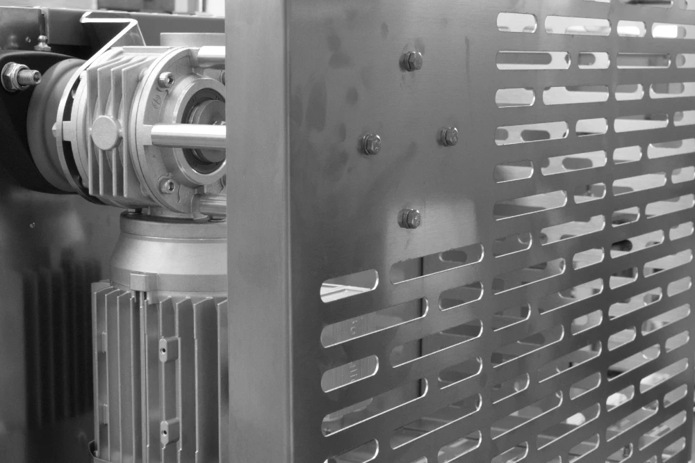 paratie in acciaio inox per industria alimentare