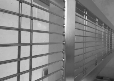 protezione in acciaio inox per industria alimentare